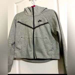 Grey Nike Teck hoodie